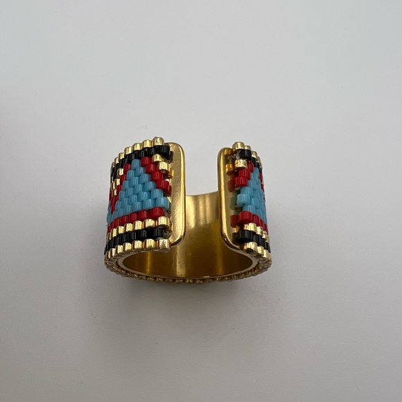 Stylish Miyuki Beaded Adjustable Rings - Boho Chic Statement Rings - Picture 10 of 14